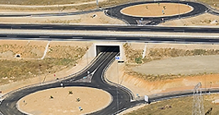 Technical assistance for the control and surveillance of works autovía A-66, Ruta de la Plata. Section Montejo-Guijuelo. Salamanca (Spain).