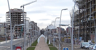 Proyecto y dirección urbanización sector La Lastra, León (España).