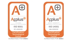 Logotipos ISO 9001 e ISO 14001